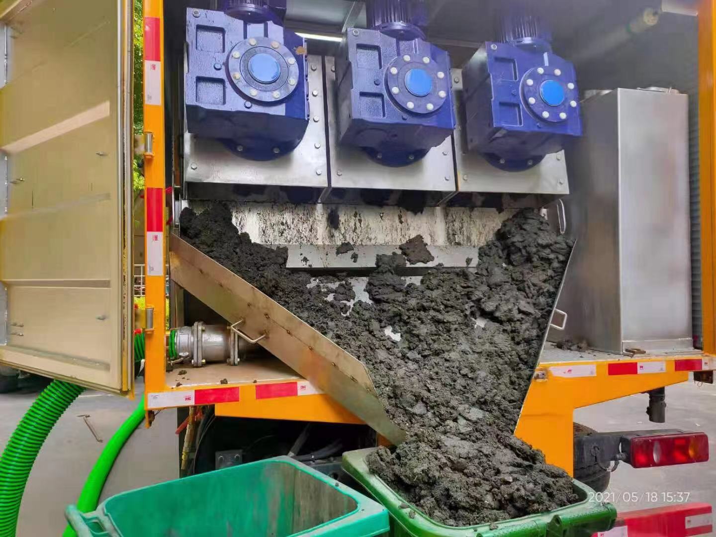 雷波化粪池清掏城市维护站-泥浆净化干湿分离处理